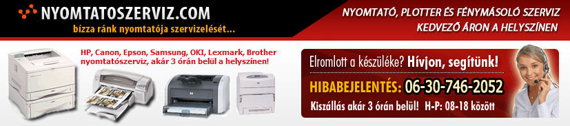 Nyomtat�szerviz