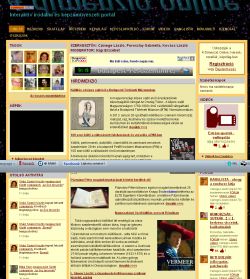 4 DIMENZI� ONLINE KLUB m�v�szeti port�l, irodalom