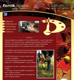 Portik S�ndor fest�m�v�sz, grafikus