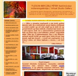 Tuzson-Berczeli P�ter fest�m�v�sz