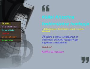 K�llai Krisztina fest�m�v�szet
