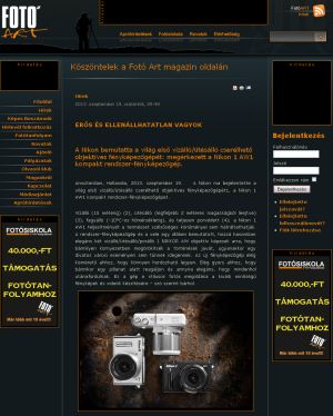 Fot� Art fot�m�v�szet, art magazin