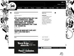 G�d�r Klub kult�ra, ki�ll�t�sok, koncert