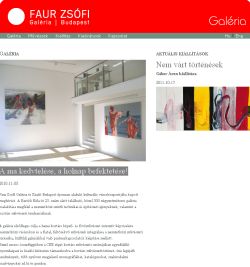Faur Zs�fi - R�day Gal�ria m�v�szet