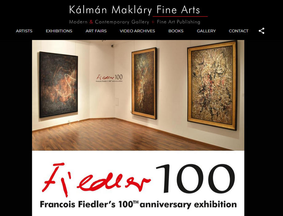 K�lm�n Makl�ry Fine Arts Gallery kort�rs gal�ria