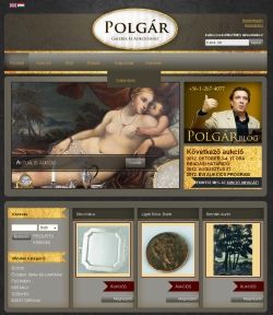 Polg�r Gal�ria m�v�szet, gal�ri�k, antikvit�s, aukci�
