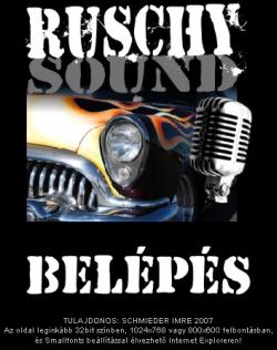 Ruschy Sound hang �s f�nytechnika
