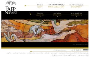 Papp Norbert fest�szet, grafika