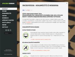 SpaceboyDesign webdesign,  - honlapk�sz�t�s �s webgrafika 